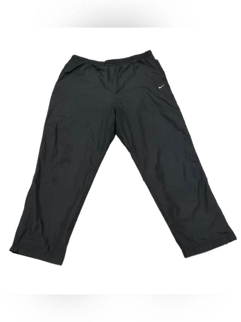 2010s Nike Black Nylon Track Pants